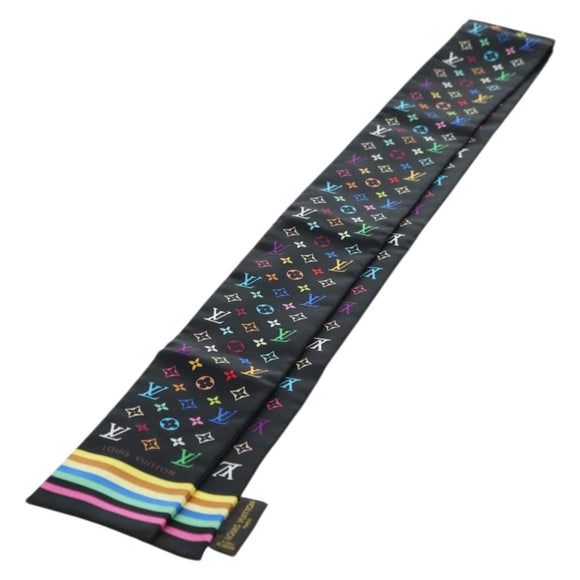 LOUIS VUITTON Bando Scarf Silk Multicolor M71992 LV Auth am11305V