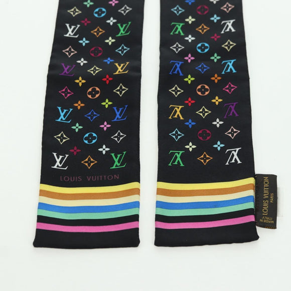 LOUIS VUITTON Bando Scarf Silk Multicolor M71992 LV Auth am11305V