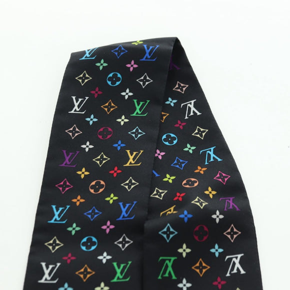 LOUIS VUITTON Bando Scarf Silk Multicolor M71992 LV Auth am11305V