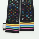 LOUIS VUITTON Bando Scarf Silk Multicolor M71992 LV Auth am11305V-7