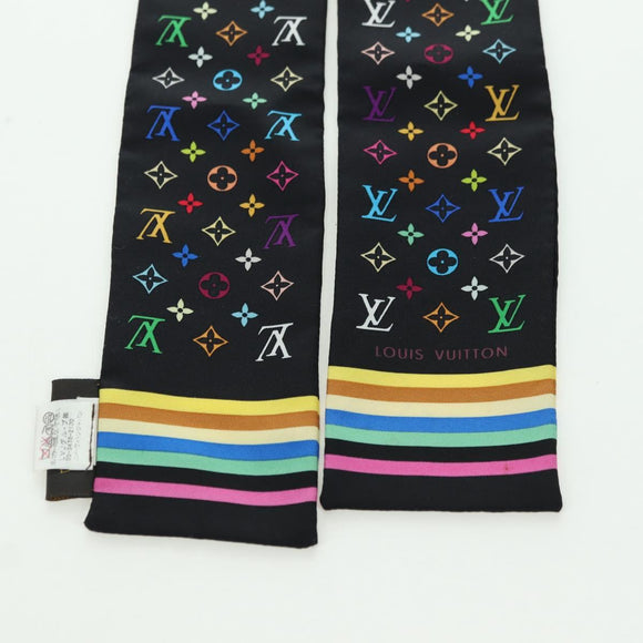 LOUIS VUITTON Bando Scarf Silk Multicolor M71992 LV Auth am11305V