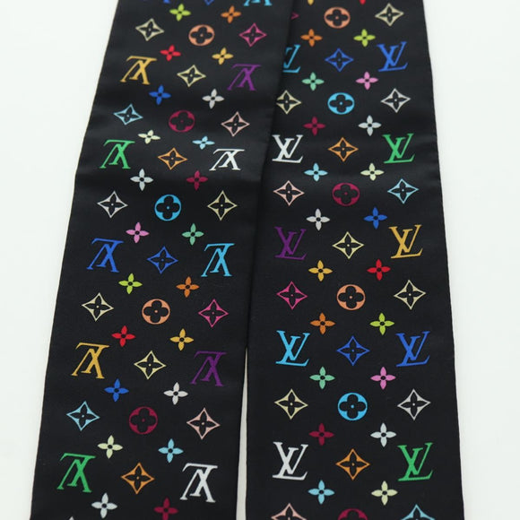 LOUIS VUITTON Bando Scarf Silk Multicolor M71992 LV Auth am11305V
