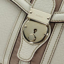 GUCCI Hand Bag Leather White Gold 145999 Auth am11306A-16