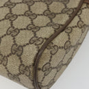 GUCCI GG Supreme Web Sherry Line Clutch Bag PVC Beige Red 89 01 012 Auth am11316-8