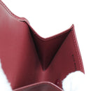 CARTIER Must Line Coin Purse Leather Bordeaux Gold Auth am11323V-17