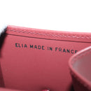 CARTIER Must Line Coin Purse Leather Bordeaux Gold Auth am11323V-11
