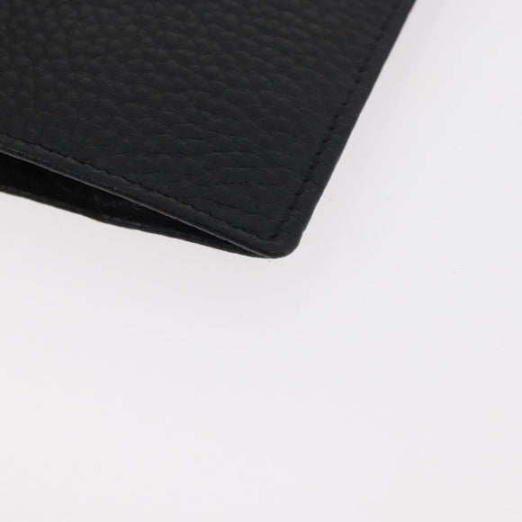 Salvatore Ferragamo Gancini Bifold Wallet Leather Black Auth am11324A