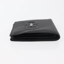 Salvatore Ferragamo Gancini Bifold Wallet Leather Black Auth am11324A-3