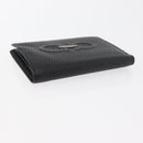 Salvatore Ferragamo Gancini Bifold Wallet Leather Black Auth am11324A-5