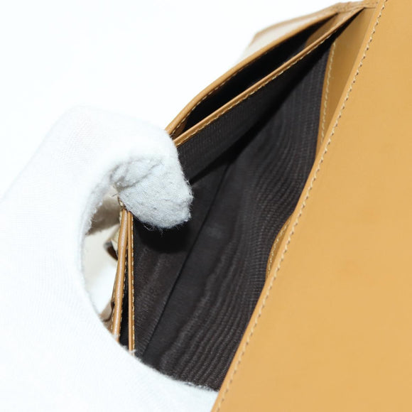 GUCCI GG Canvas Jackie Long Wallet Beige Gold 035 3754 2134 Auth am11338V