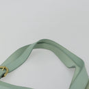 Old Coach Tote Bag Leather Light Blue Gold Auth am11339A-8