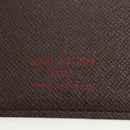 LOUIS VUITTON Damier Ebene Porte Cartes Credit Long Wallet N60825 Auth am11341V-20