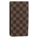 LOUIS VUITTON Damier Ebene Porte Cartes Credit Long Wallet N60825 Auth am11341V-13
