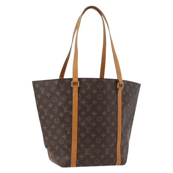 LOUIS VUITTON Monogram Sac Shopping Tote Bag M51108 LV Auth am11346