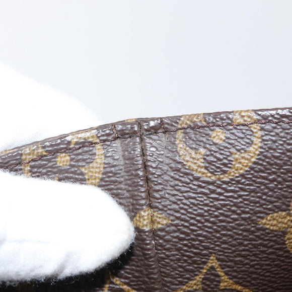 LOUIS VUITTON Monogram Sac Shopping Tote Bag M51108 LV Auth am11346