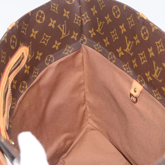 LOUIS VUITTON Monogram Sac Shopping Tote Bag M51108 LV Auth am11347