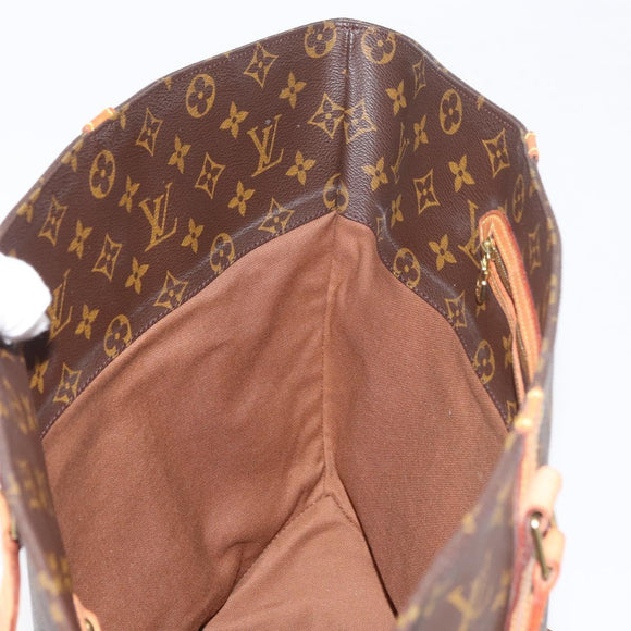 LOUIS VUITTON Monogram Sac Shopping Tote Bag M51108 LV Auth am11347