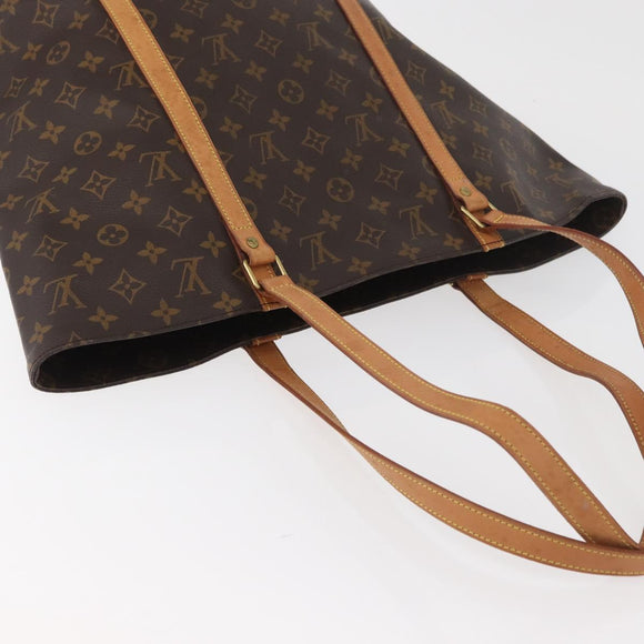 LOUIS VUITTON Monogram Sac Shopping Tote Bag M51108 LV Auth am11347
