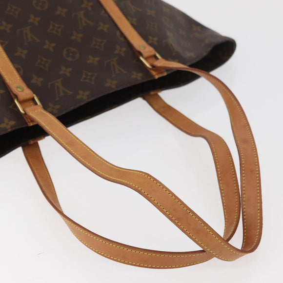 LOUIS VUITTON Monogram Sac Shopping Tote Bag M51108 LV Auth am11347