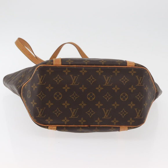 LOUIS VUITTON Monogram Sac Shopping Tote Bag M51108 LV Auth am11347
