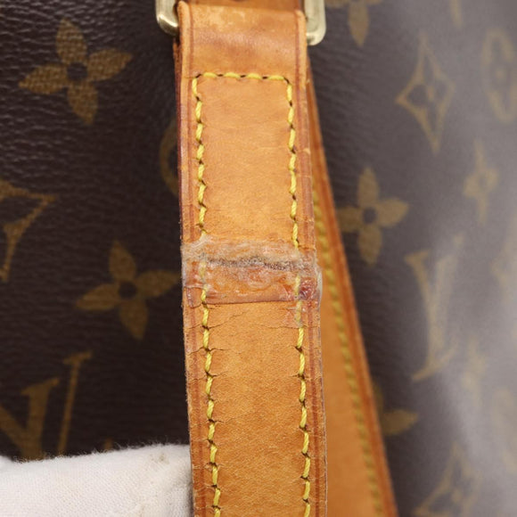 LOUIS VUITTON Monogram Sac Shopping Tote Bag M51108 LV Auth am11348