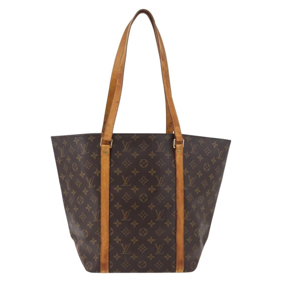 LOUIS VUITTON Monogram Sac Shopping Tote Bag M51108 LV Auth am11348