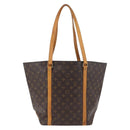 LOUIS VUITTON Monogram Sac Shopping Tote Bag M51108 LV Auth am11348-2