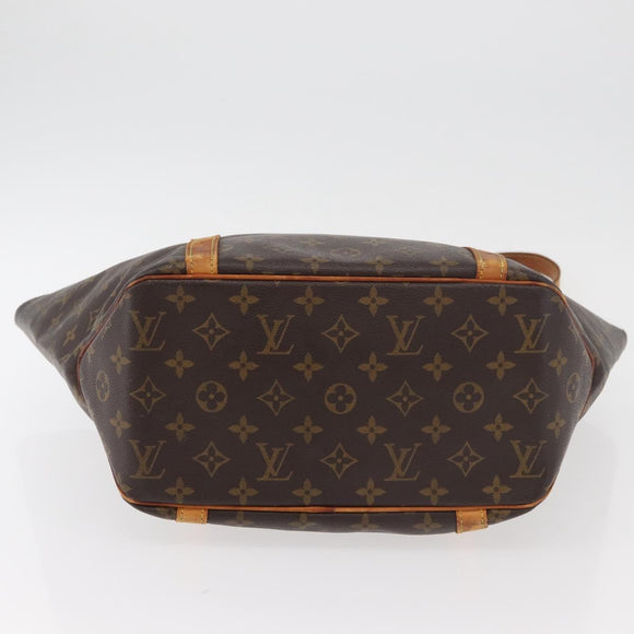 LOUIS VUITTON Monogram Sac Shopping Tote Bag M51108 LV Auth am11348