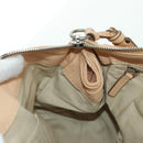 Chloe Paddington Hand Bag Leather Beige Gold Silver Auth am11351SAV-22