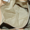 Chloe Paddington Hand Bag Leather Beige Gold Silver Auth am11351SAV-25