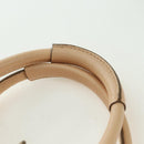 Chloe Paddington Hand Bag Leather Beige Gold Silver Auth am11351SAV-14