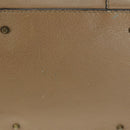 Chloe Paddington Shoulder Bag Leather Beige Silver Gold Auth am11353V-6