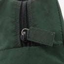 PRADA Hand Bag Nylon Khaki Silver Auth am11358A-10