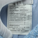 CHANEL jacket Skirt Setup Tweed 42 Light Blue CC Auth am11360SM-11