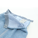 CHANEL jacket Skirt Setup Tweed 42 Light Blue CC Auth am11360SM-13