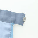 CHANEL jacket Skirt Setup Tweed 42 Light Blue CC Auth am11360SM-15