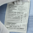 CHANEL jacket Skirt Setup Tweed 42 Light Blue CC Auth am11360SM-17