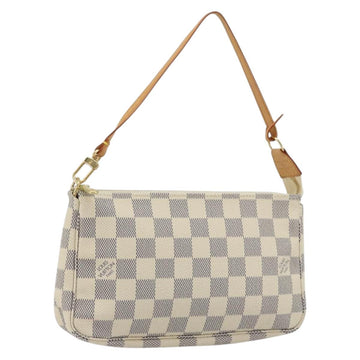 LOUIS VUITTON Damier Azur Pochette Accessoires Pouch N41207 LV Auth am11361V