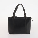 BURBERRY Blue Label Hand Bag Leather Canvas 3 Set Black Brown White Auth am11366-16