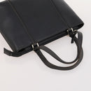 BURBERRY Blue Label Hand Bag Leather Canvas 3 Set Black Brown White Auth am11366-19