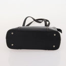 BURBERRY Blue Label Hand Bag Leather Canvas 3 Set Black Brown White Auth am11366-21