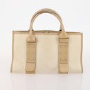 BURBERRY Blue Label Hand Bag Leather Canvas 3 Set Black Brown White Auth am11366-9
