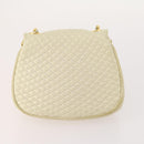 BALLY Chain Shoulder Bag Leather 2 Set Purple White Auth am11367-3