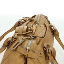 Chloe Paddington Hand Bag Leather Beige Gold Silver Auth am11368SAV-6