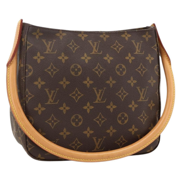 LOUIS VUITTON Monogram Looping MM Shoulder Bag M51146 LV Auth am11375V