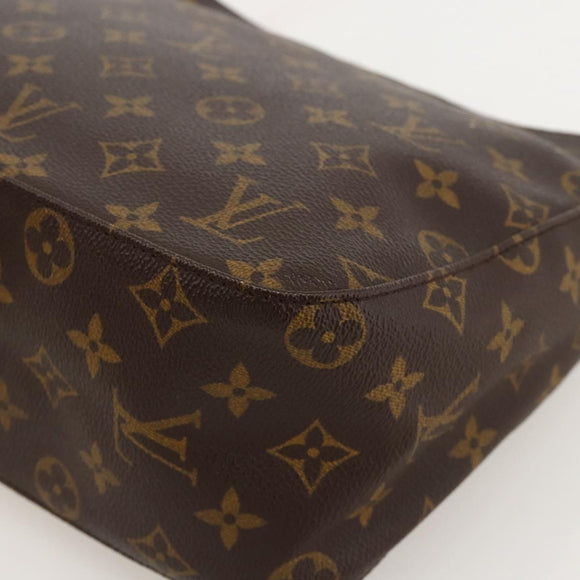 LOUIS VUITTON Monogram Looping MM Shoulder Bag M51146 LV Auth am11375V
