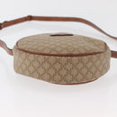 CELINE Macadam Canvas Shoulder Bag PVC Beige Gold Auth am11376A-9
