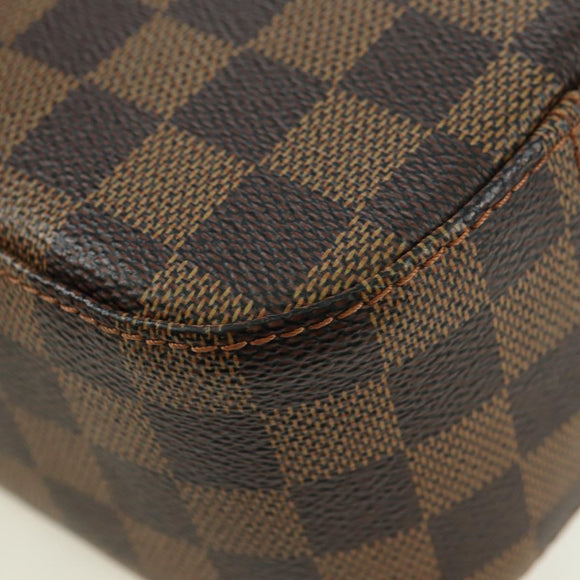 LOUIS VUITTON Damier Ebene Spontini Hand Bag SPO 2way M47500 LV Auth am11377SAV