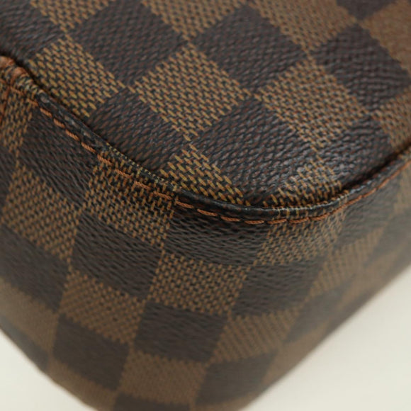 LOUIS VUITTON Damier Ebene Spontini Hand Bag SPO 2way M47500 LV Auth am11377SAV