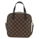LOUIS VUITTON Damier Ebene Spontini Hand Bag SPO 2way M47500 LV Auth am11377SAV-13